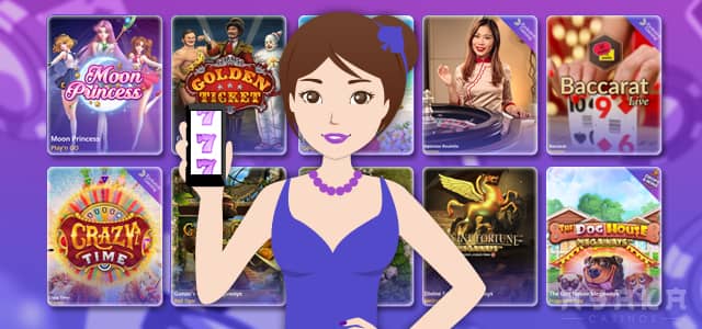 casinodays のカジノゲームとスロット