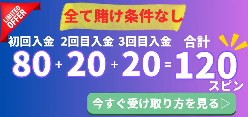 プレイオジョのボーナスコードで受け取れる入金ボーナス