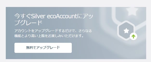 ecoPayz　シルバーアカウント