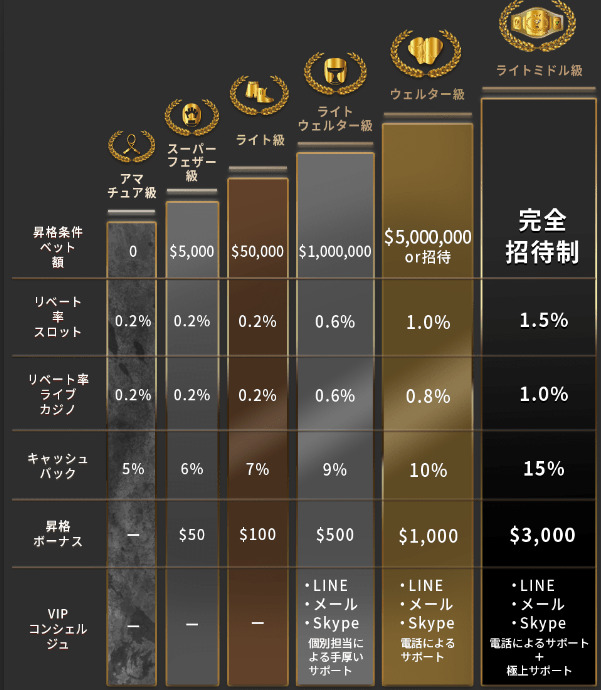 ベットランク_VIPプログラム