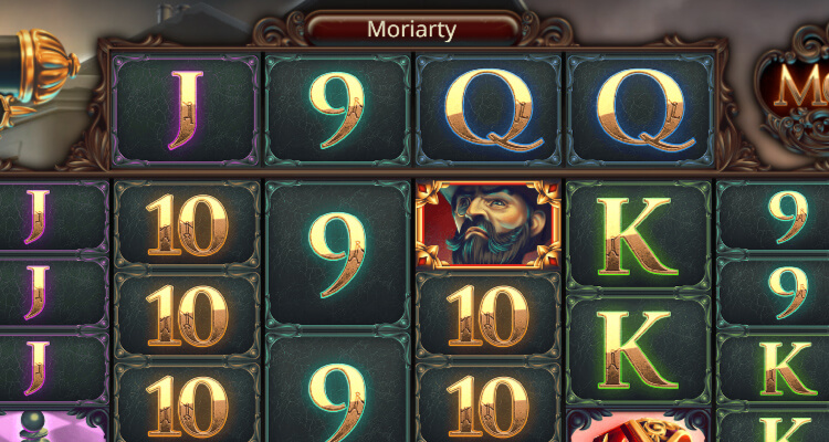 Moriarty Megawaysリール画面