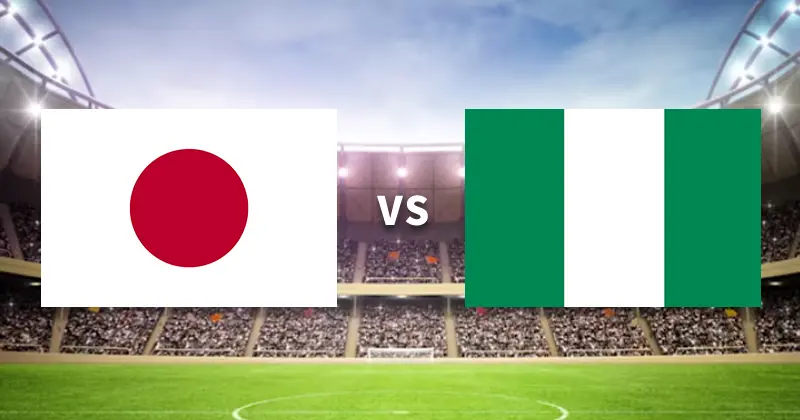 予選ラウンド3試合目　日本 vs ナイジェリア