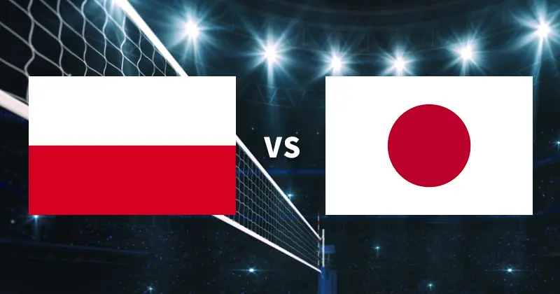 予選ラウンド1試合目　ポーランド vs 日本