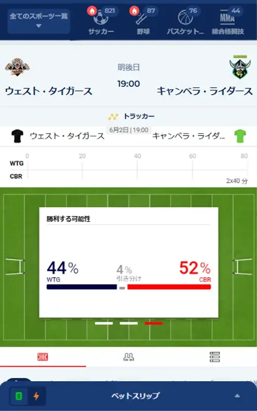 賭ける試合やチームの選び方