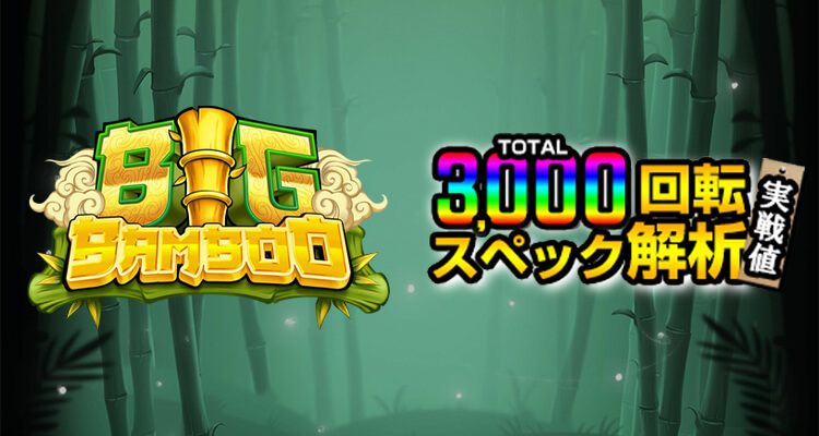 Big Bamboo 3,000検証