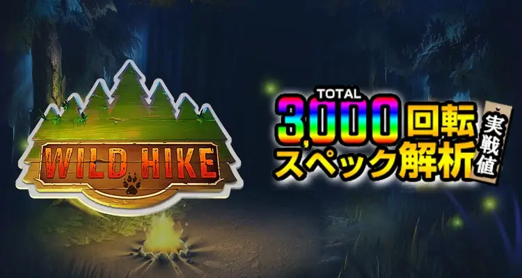 Wild Hike 3,000検証