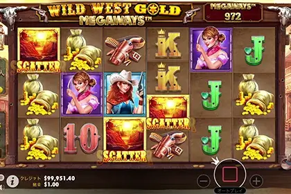 Wild West Gold Megawaysの見どころ