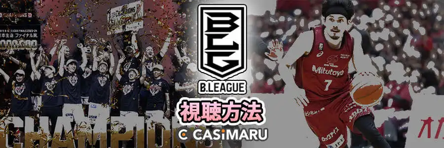 Bリーグ2024-25視聴方法 (無料)