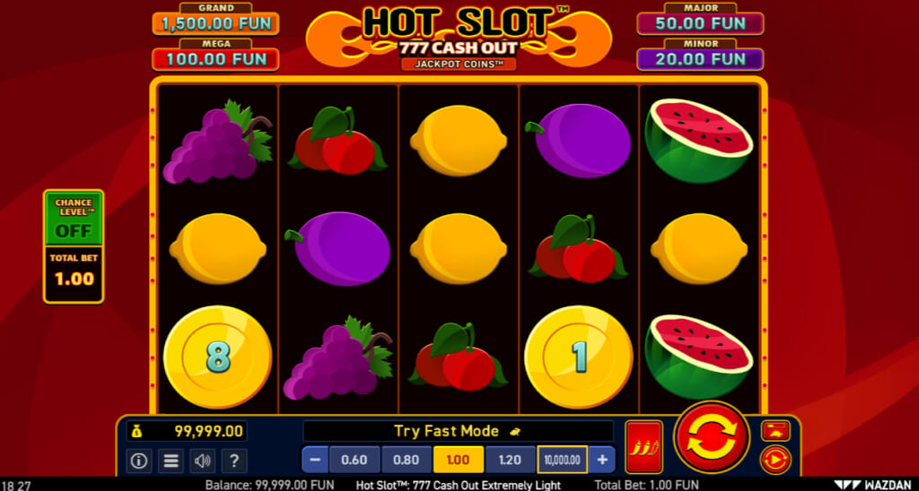 HOT SLOT 777 CASH OUT