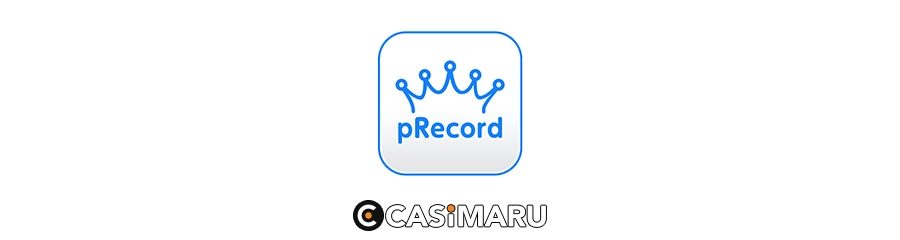 パチンコ収支アプリのpRecordのバナー