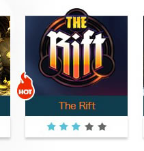 おすすめのスロットTHE　RIFT