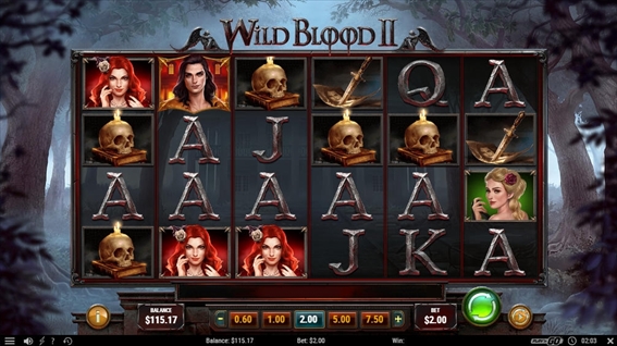 Playngo（プレインゴー）の新作Wild BloodⅡを遊ぶ