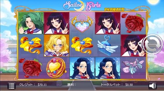 SAILOR GIRLSプレイ画面