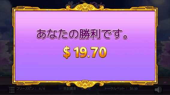 あなたの勝利です$19.70