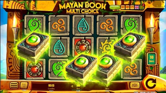 Mayan Bookスキャッター4つ