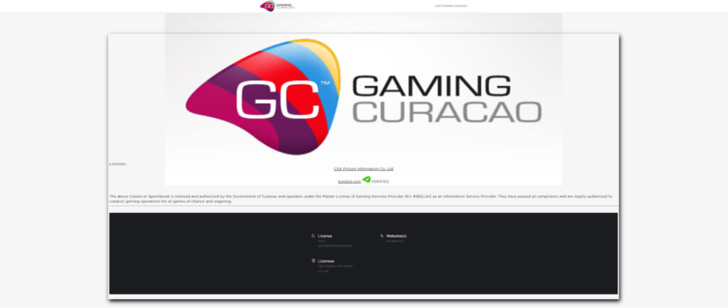 GAMING CURACAO