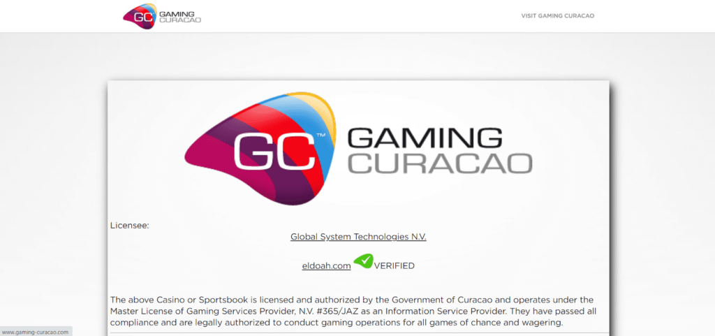 GC GAMING CURACAO