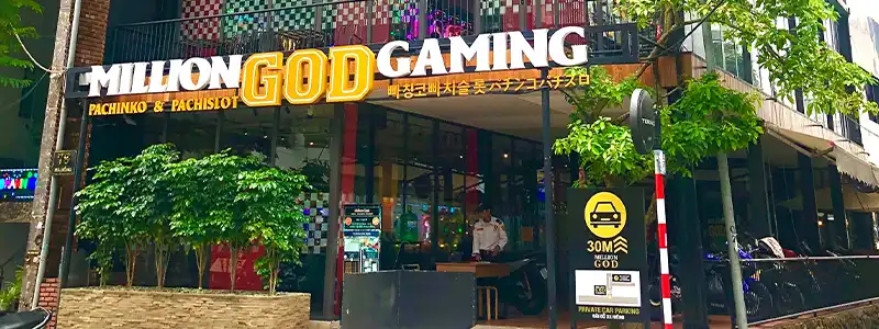 ベトナムの人気パチンコ店『MILLION GOD GAMING』