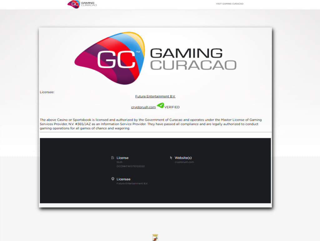 GAMING CURACAO