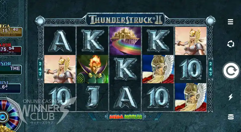 Thunderstruck II Mega Moolah